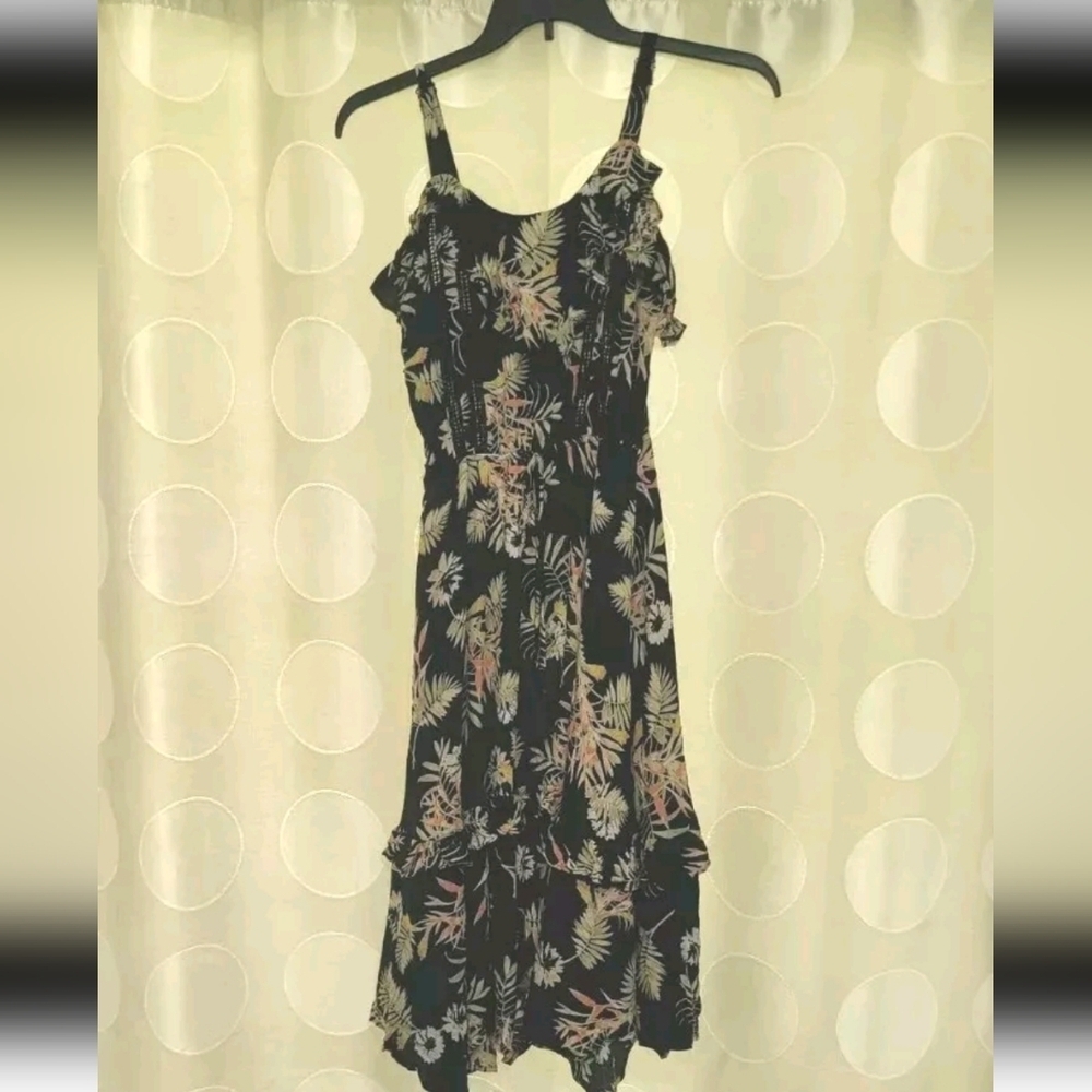 American Rag Flroal Bohemian Sleeveless Dress Size XS
